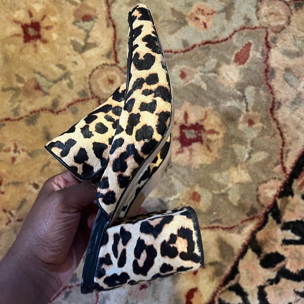 Leopard Print Women's Platform Shoes